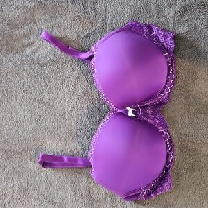Victoria's Secret Purple Lace Bra
